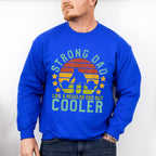 Strong Dad - GYM Unisex Crewneck T-Shirt Sweatshirt Hoodie