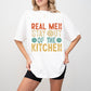 Real Men Stay Out Of The Kitchen - Hockey Unisex Crewneck T-Shirt Sweatshirt Hoodie