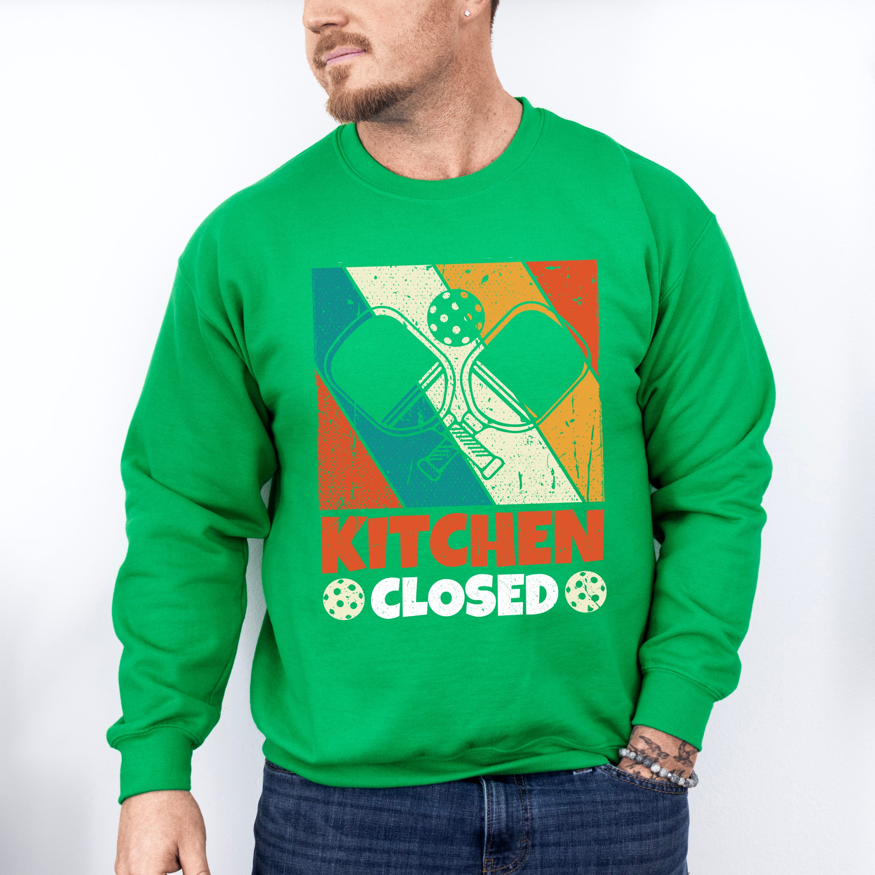 Kitchen Closed - Pickleball Unisex Crewneck T-Shirt Sweatshirt Hoodie