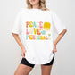 Peace Love Pickleball - Hockey Unisex Crewneck T-Shirt Sweatshirt Hoodie