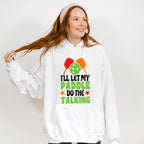 I'll Let My Paddle Do The Talking - Pickleball Unisex Crewneck T-Shirt Sweatshirt Hoodie