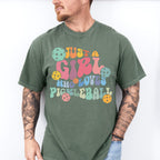 Just a Girl Who Loves Pickleball - Pickleball Unisex Crewneck T-Shirt Sweatshirt Hoodie