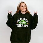 Pickleball Is My Therapy - Pickleball Unisex Crewneck T-Shirt Sweatshirt Hoodie