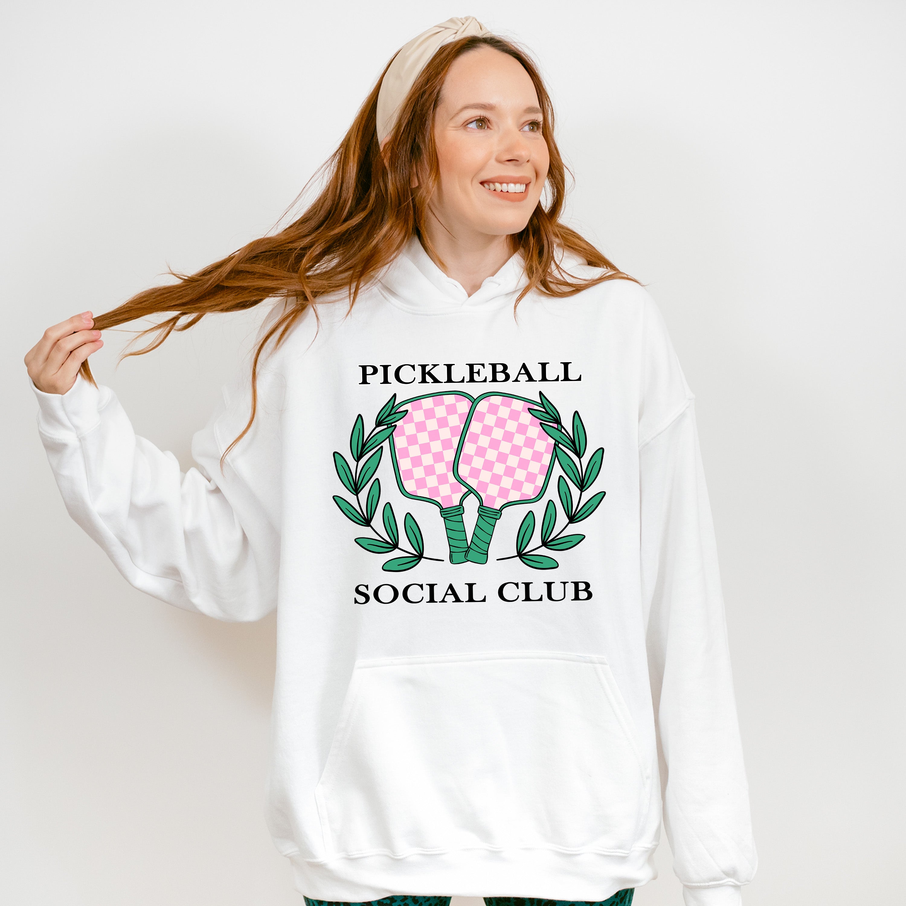 Pickleball Social Club - Pickleball Unisex Crewneck T-Shirt Sweatshirt Hoodie