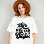 Life Is Better On The Slopes - Skiing Unisex Crewneck T-Shirt Sweatshirt Hoodie