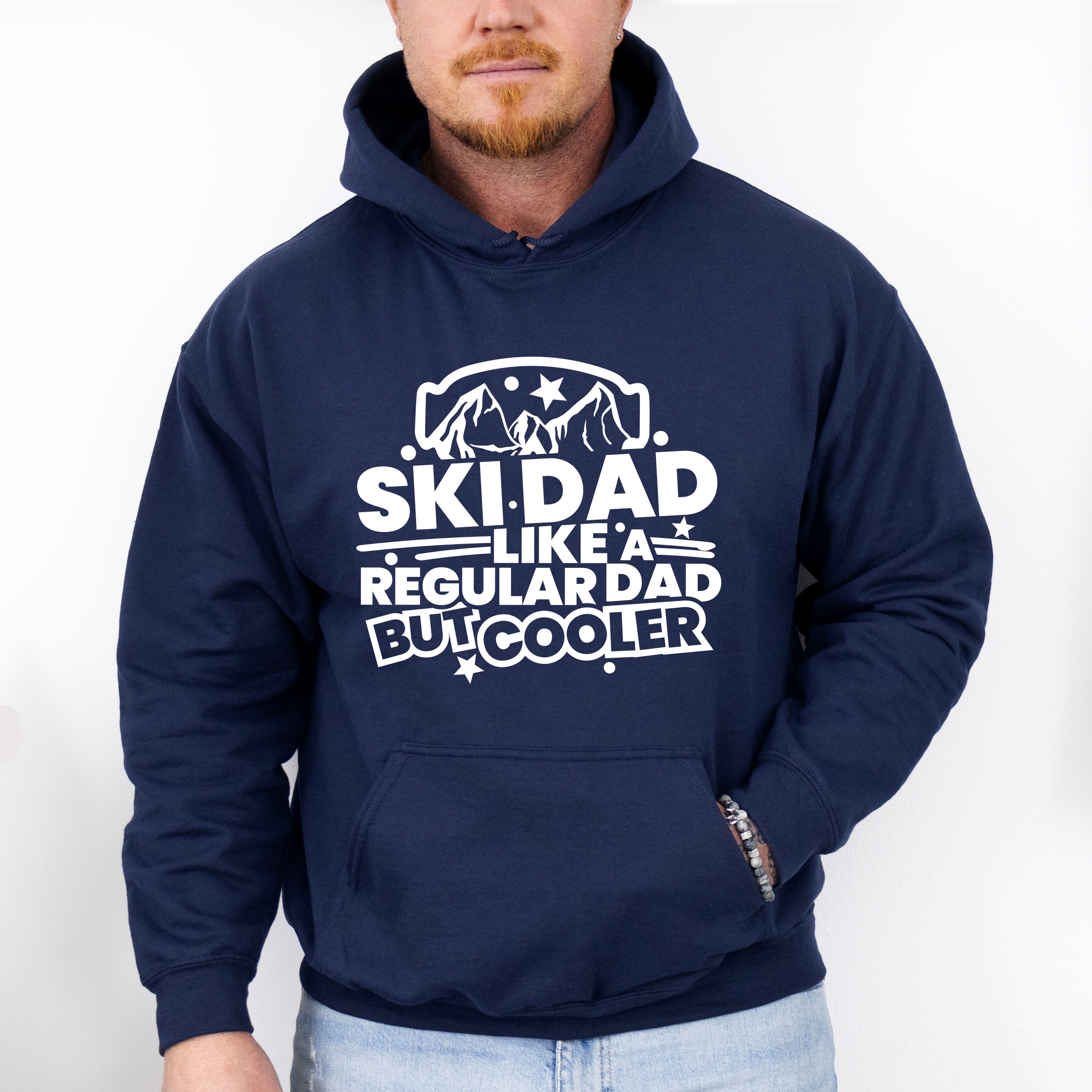 Ski Dad Like A Regular Dad But Cooler - Skiing Unisex Crewneck T-Shirt Sweatshirt Hoodie