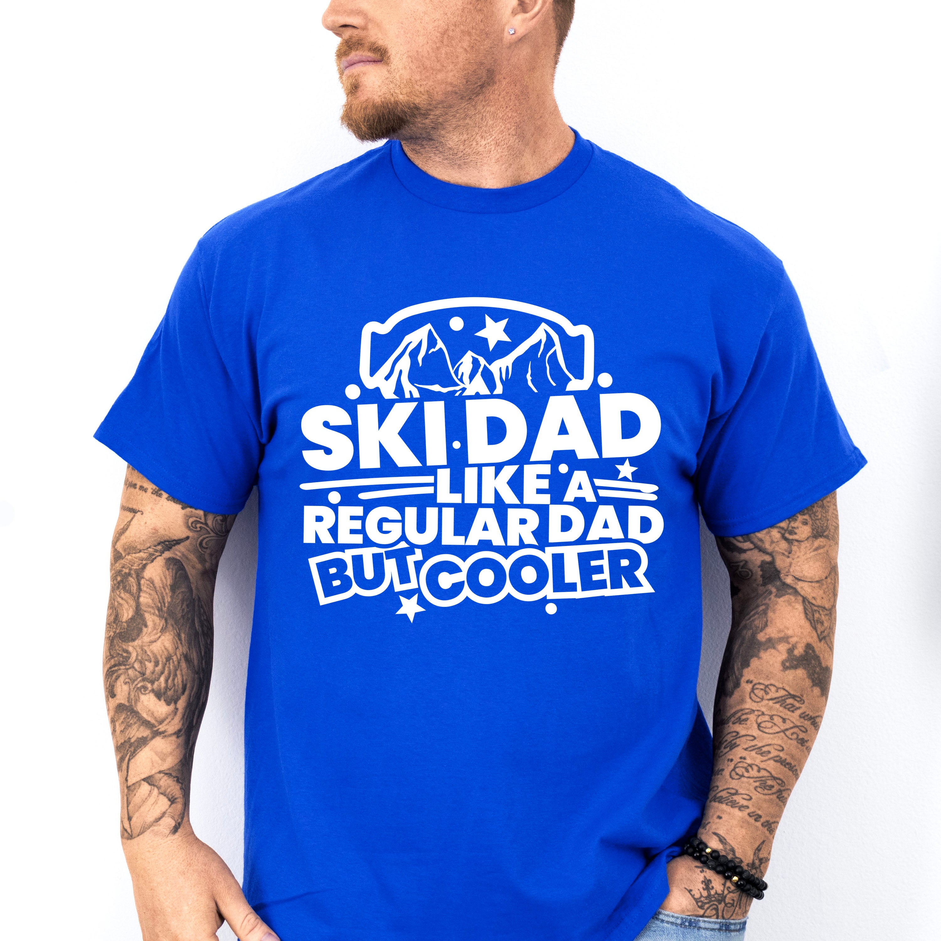 Ski Dad Like A Regular Dad But Cooler - Skiing Unisex Crewneck T-Shirt Sweatshirt Hoodie