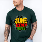 June Teenth Vibes - Juneteenth Unisex Crewneck T-Shirt Sweatshirt Hoodie