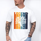 Legend - Skiing Unisex Crewneck T-Shirt Sweatshirt Hoodie