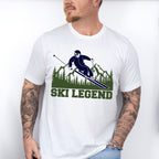 Ski Legend - Skiing Unisex Crewneck T-Shirt Sweatshirt Hoodie