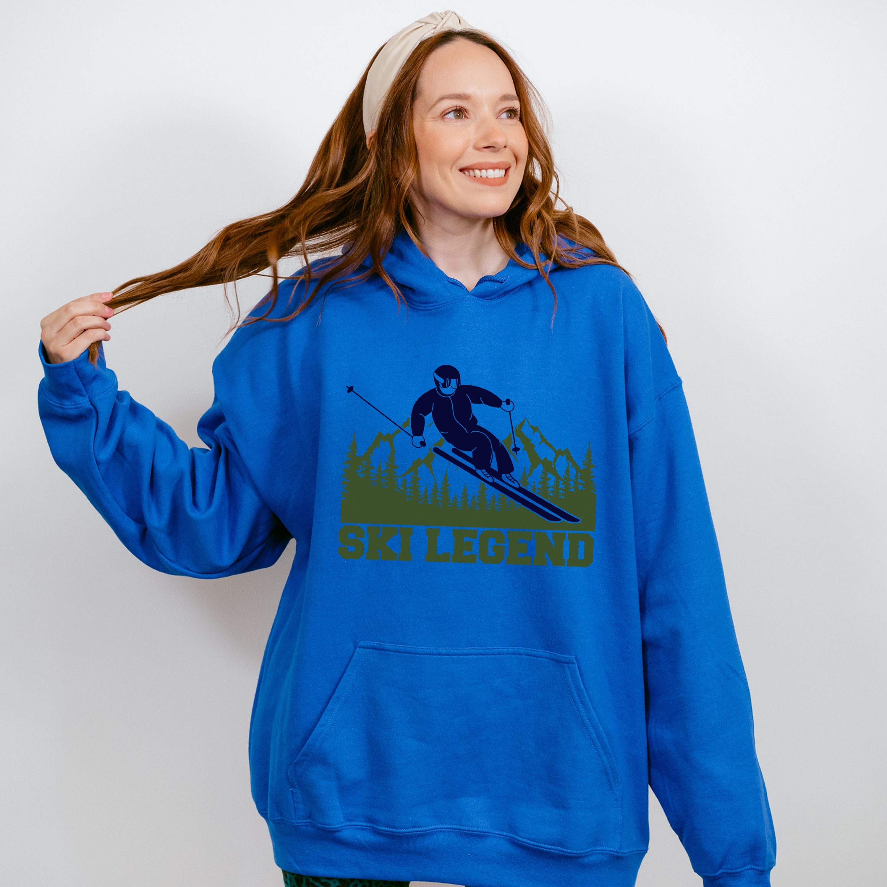 Ski Legend - Skiing Unisex Crewneck T-Shirt Sweatshirt Hoodie