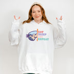 Eat Sleep Ski Repeat - Skiing Unisex Crewneck T-Shirt Sweatshirt Hoodie