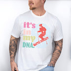 It's In My DNA - Skiing Unisex Crewneck T-Shirt Sweatshirt Hoodie