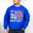 It's In My DNA - Skiing Unisex Crewneck T-Shirt Sweatshirt Hoodie