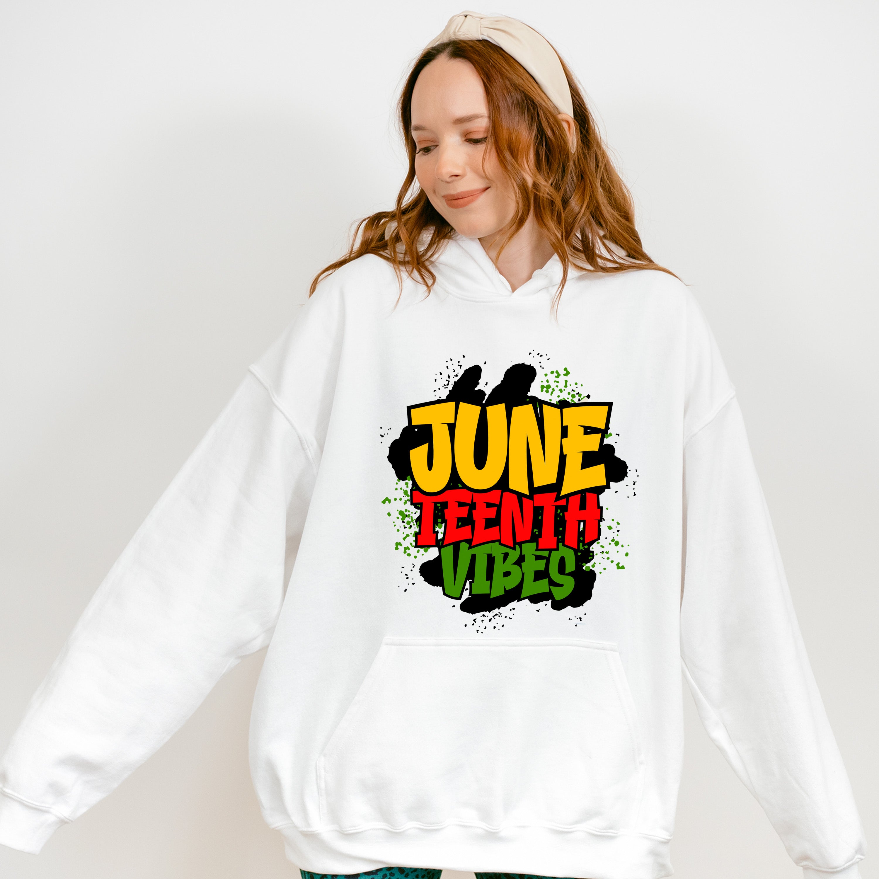 June Teenth Vibes - Juneteenth Unisex Crewneck T-Shirt Sweatshirt Hoodie