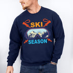 Ski Season - Skiing Unisex Crewneck T-Shirt Sweatshirt Hoodie