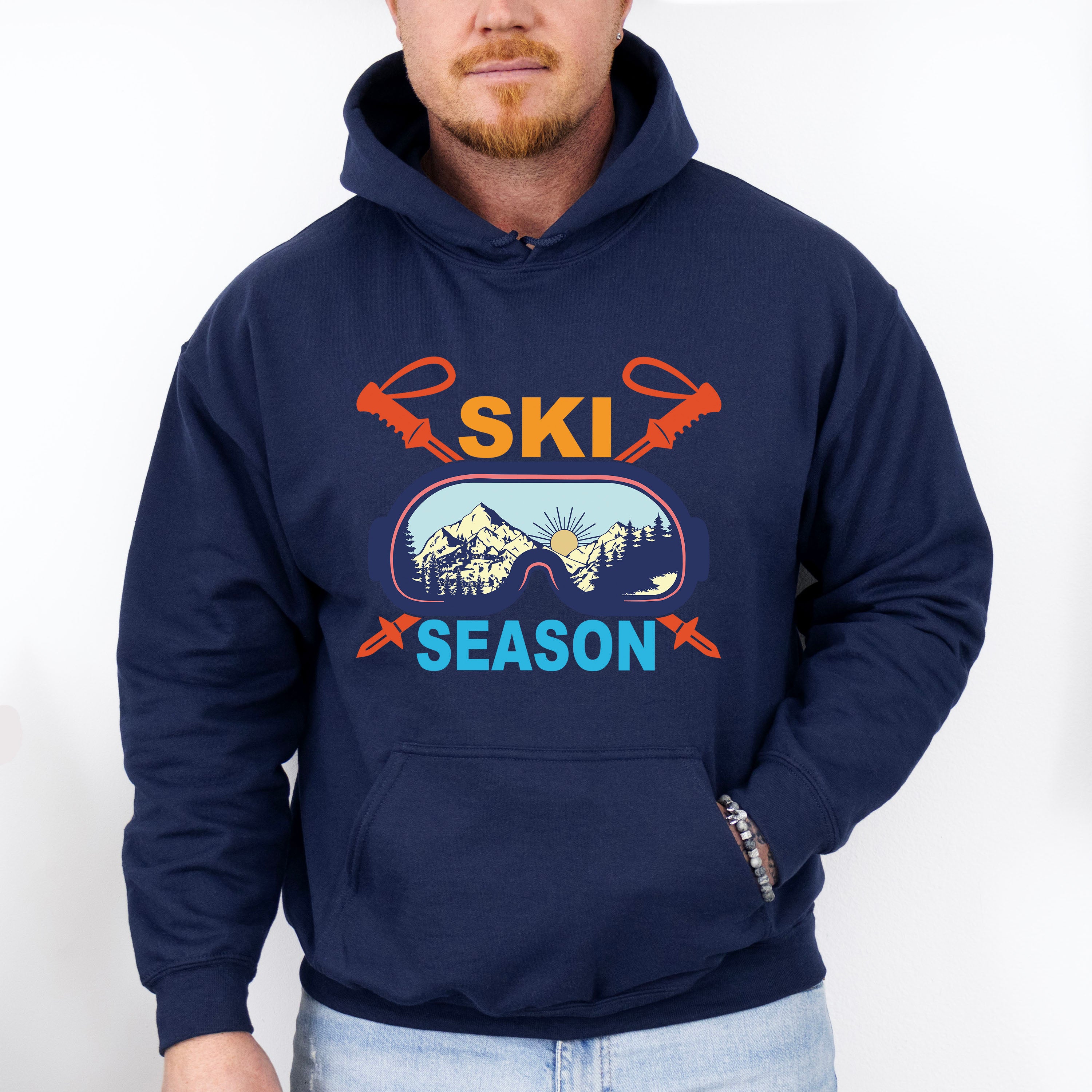 Ski Season - Skiing Unisex Crewneck T-Shirt Sweatshirt Hoodie