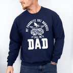 My Favorite Sky Buddies - Skiing Unisex Crewneck T-Shirt Sweatshirt Hoodie