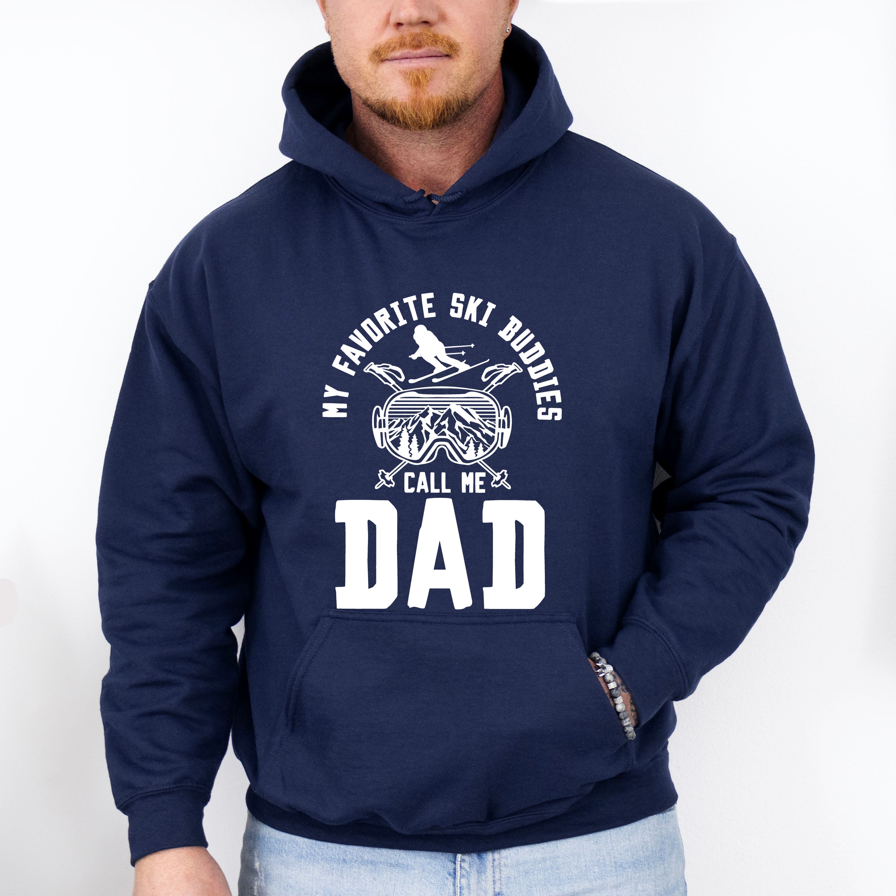 My Favorite Sky Buddies - Skiing Unisex Crewneck T-Shirt Sweatshirt Hoodie