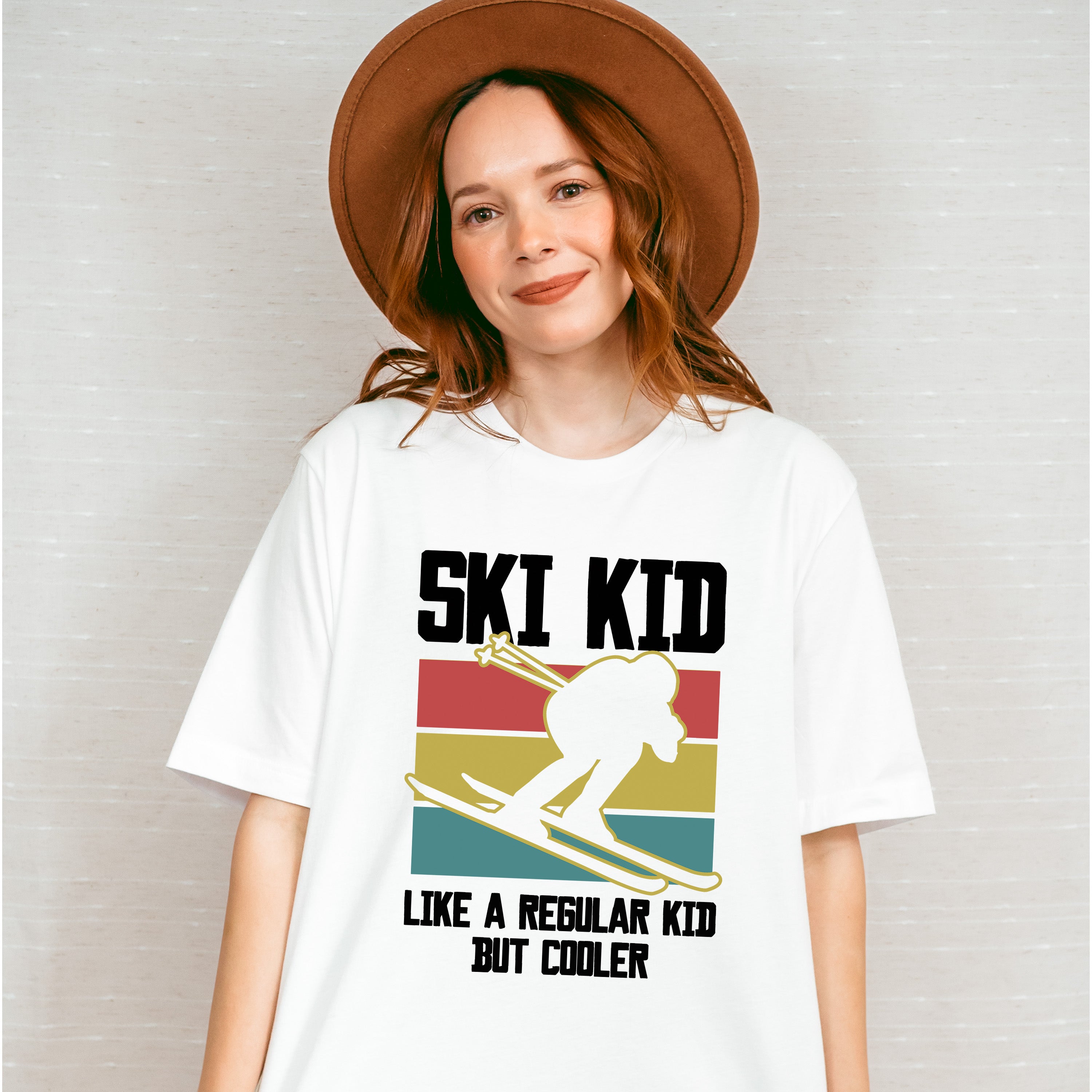 SKI KID - Skiing Unisex Crewneck T-Shirt Sweatshirt Hoodie