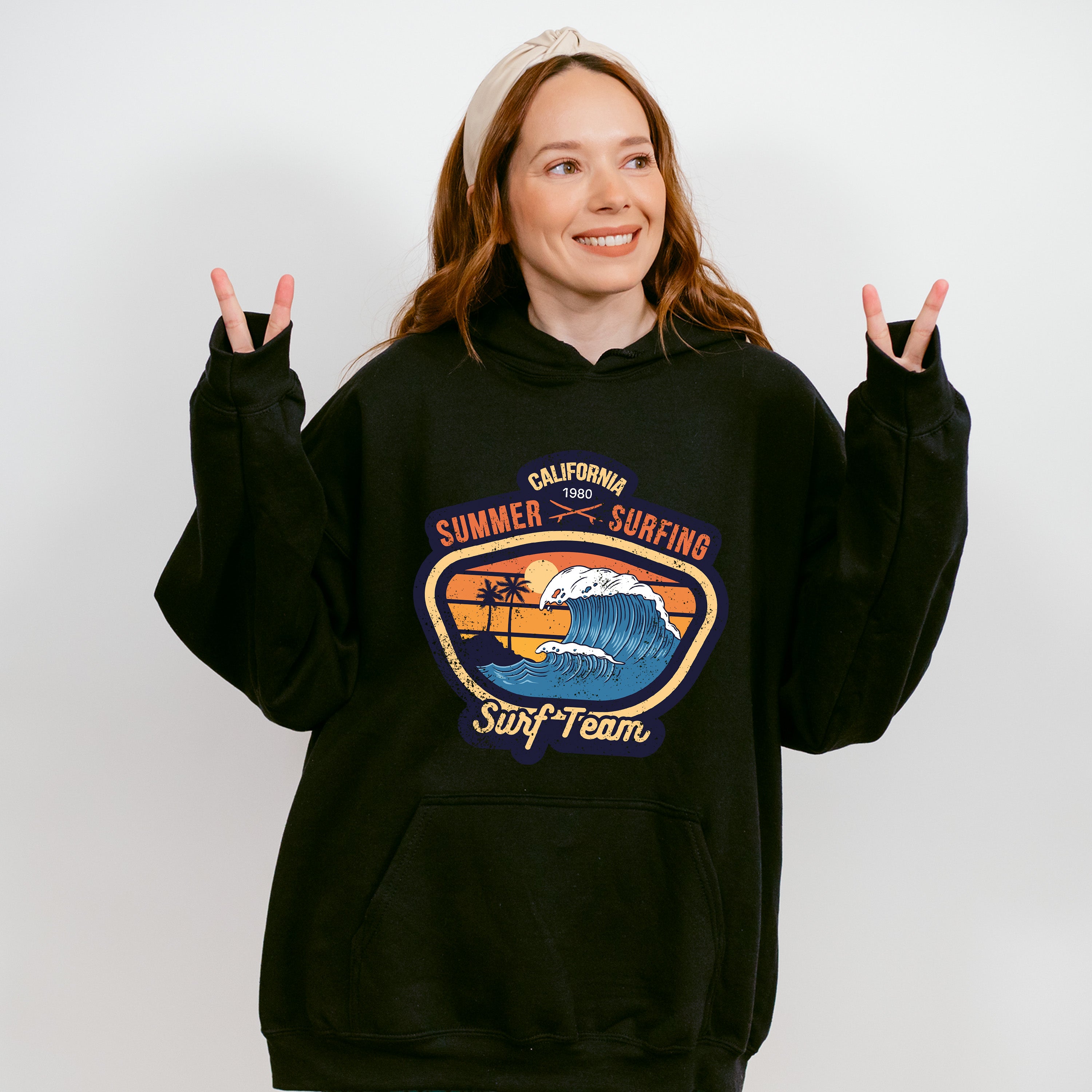 California Summer Surf Team - Surfing Unisex Crewneck T-Shirt Sweatshirt Hoodie