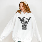 Surf West Coast USA - Surfing Unisex Crewneck T-Shirt Sweatshirt Hoodie