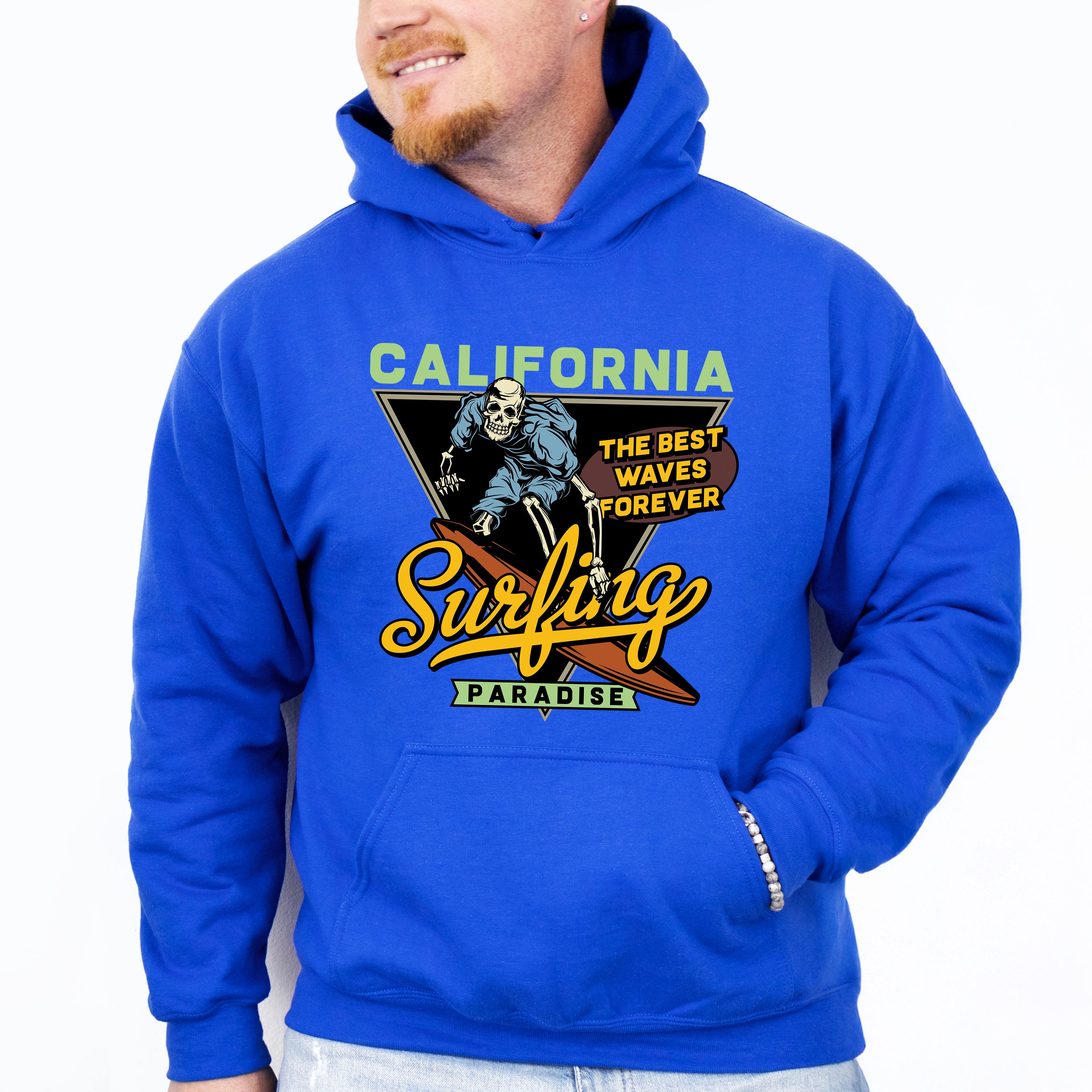 California Surfing Paradise - Surfing Unisex Crewneck T-Shirt Sweatshirt Hoodie