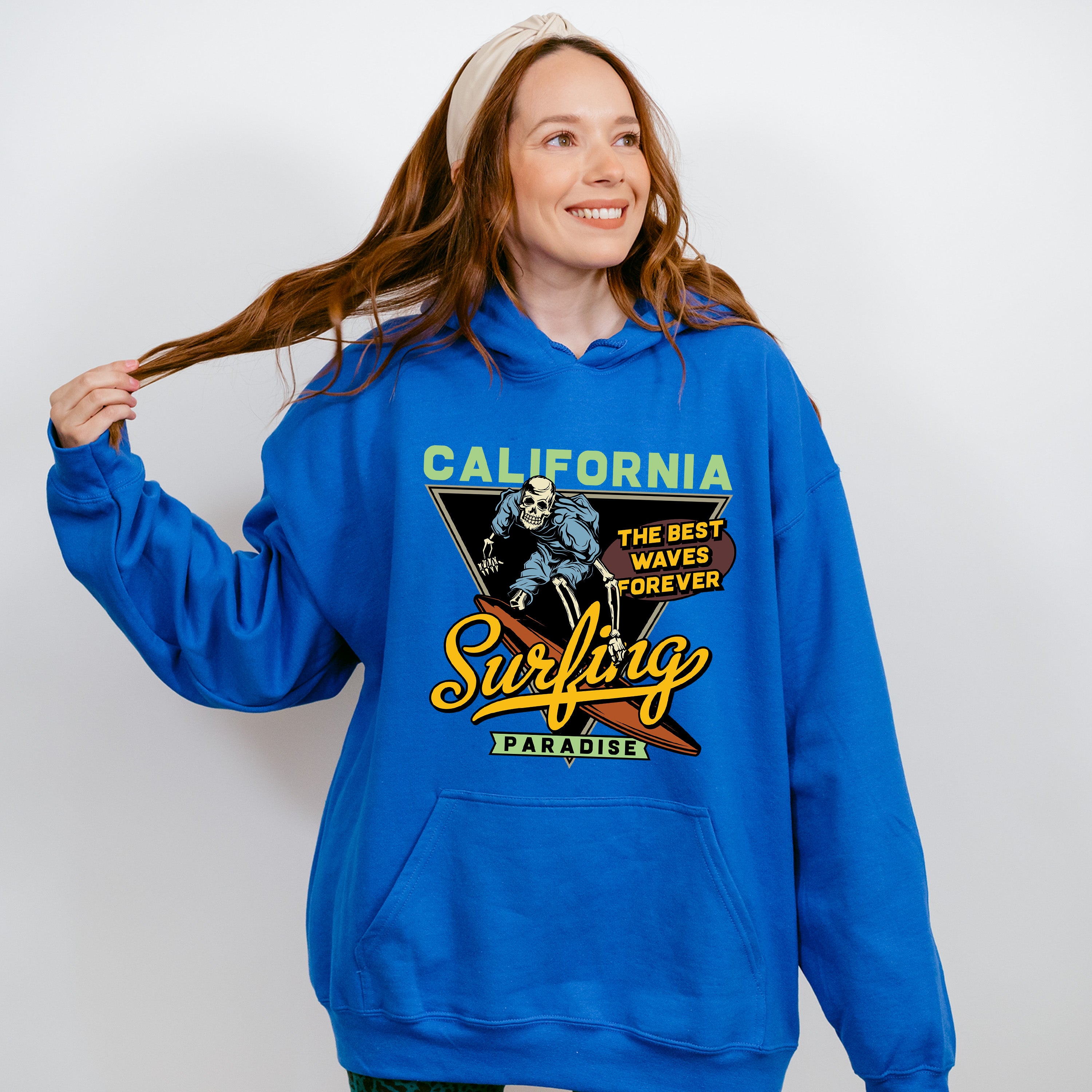 California Surfing Paradise - Surfing Unisex Crewneck T-Shirt Sweatshirt Hoodie