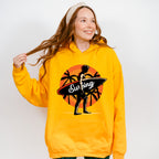 Surfing Sunrise Palms Design - Surfing Unisex Crewneck T-Shirt Sweatshirt Hoodie