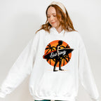 Surfing Sunrise Palms Design - Surfing Unisex Crewneck T-Shirt Sweatshirt Hoodie