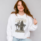 Skeleton California Surfing Paradise - Surfing Unisex Crewneck T-Shirt Sweatshirt Hoodie
