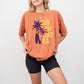 Sun Surf Sand Sea Palms Design - Surfing Unisex Crewneck T-Shirt Sweatshirt Hoodie