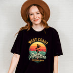 West Coast Surf Paradise - Surfing Unisex Crewneck T-Shirt Sweatshirt Hoodie
