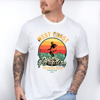 West Coast Surf Paradise - Surfing Unisex Crewneck T-Shirt Sweatshirt Hoodie