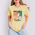 Blue Paradise Santa Monica Surfing Beach - Surfing Unisex Crewneck T-Shirt Sweatshirt Hoodie