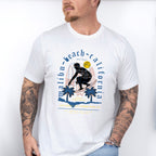 Malibu Beach California - Surfing Unisex Crewneck T-Shirt Sweatshirt Hoodie