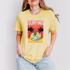 Surfing Santa Monica Beach - Surfing Unisex Crewneck T-Shirt Sweatshirt Hoodie