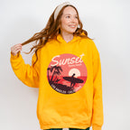 Sunset Venice Beach - Surfing Unisex Crewneck T-Shirt Sweatshirt Hoodie