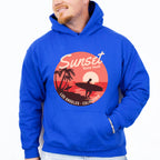 Sunset Venice Beach - Surfing Unisex Crewneck T-Shirt Sweatshirt Hoodie