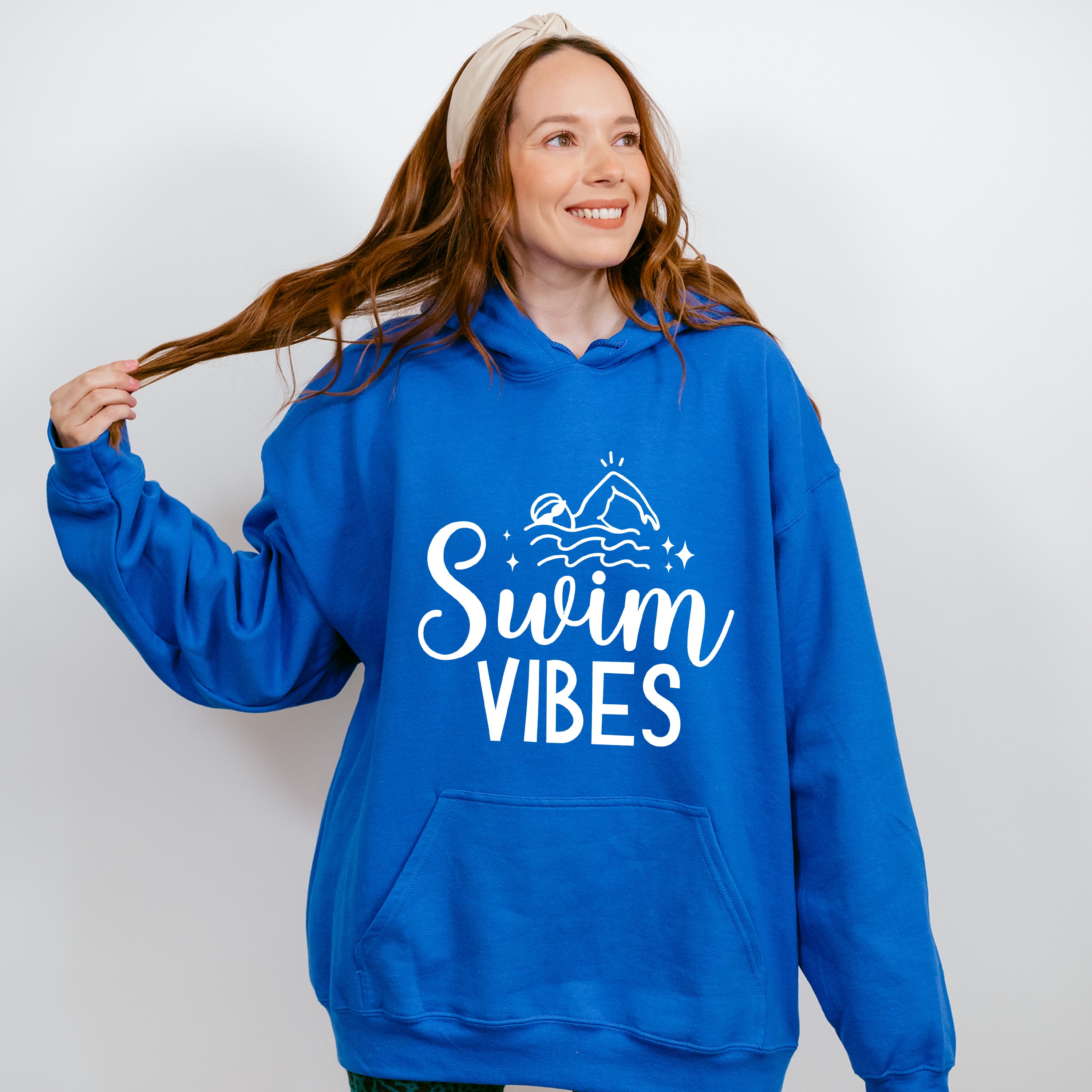 Swim Vibes - Swimming Unisex Crewneck T-Shirt Sweatshirt Hoodie