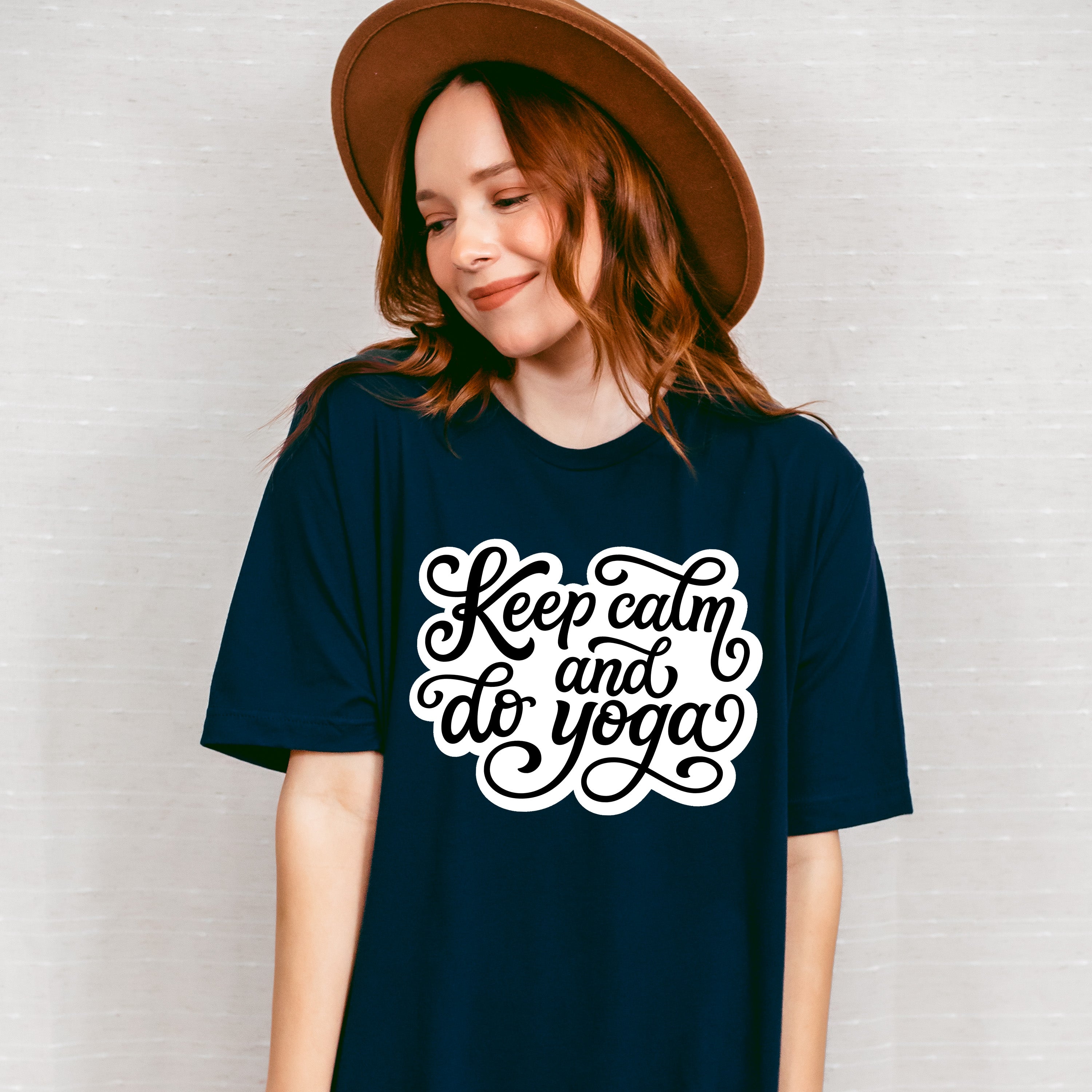 Keep Calm And Do Yoga - Yoga Unisex Crewneck T-Shirt Sweatshirt Hoodie