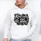 Keep Calm And Do Yoga - Yoga Unisex Crewneck T-Shirt Sweatshirt Hoodie