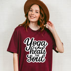 Yoga Heals The Souls - Yoga Unisex Crewneck T-Shirt Sweatshirt Hoodie