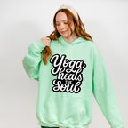 Yoga Heals The Souls - Yoga Unisex Crewneck T-Shirt Sweatshirt Hoodie
