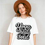 Yoga Heals The Souls - Yoga Unisex Crewneck T-Shirt Sweatshirt Hoodie