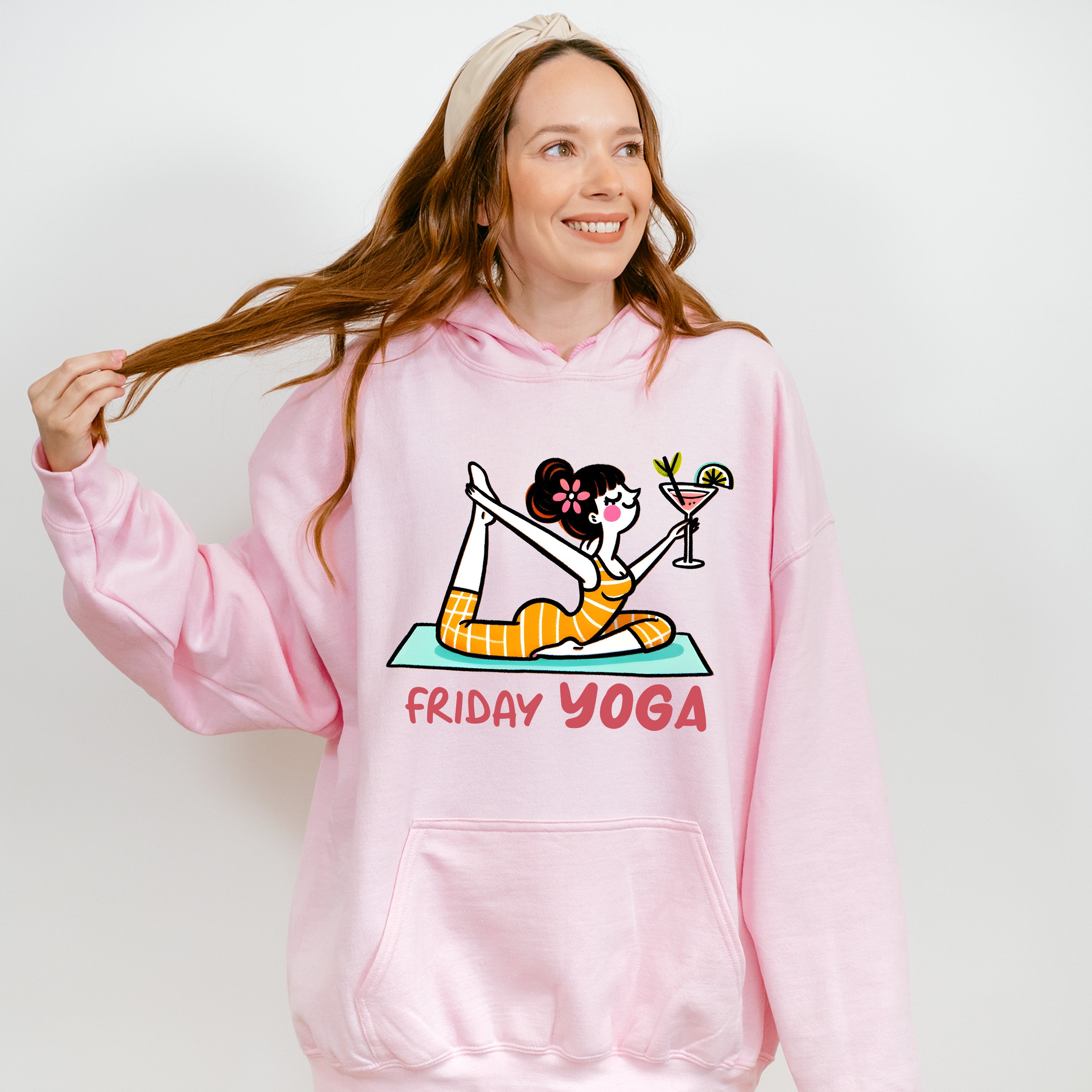 Friday Yoga - Yoga Unisex Crewneck T-Shirt Sweatshirt Hoodie