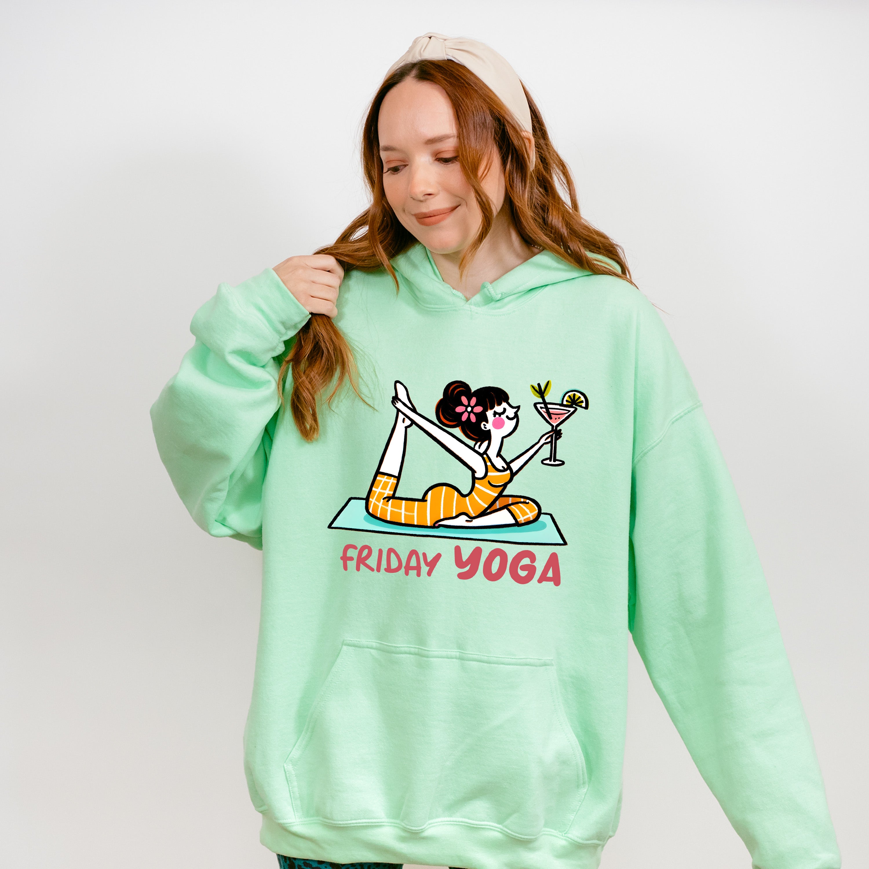 Friday Yoga - Yoga Unisex Crewneck T-Shirt Sweatshirt Hoodie