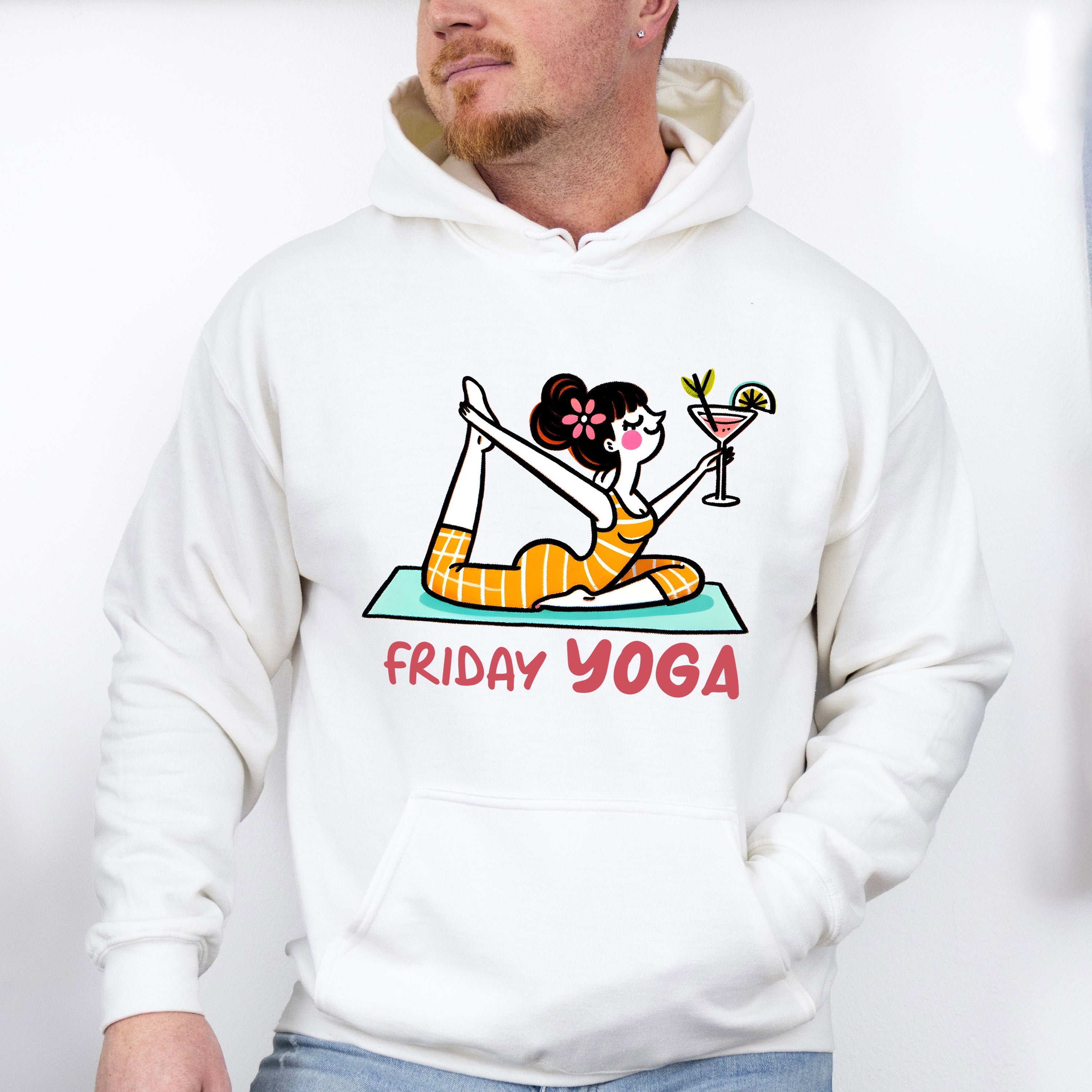 Friday Yoga - Yoga Unisex Crewneck T-Shirt Sweatshirt Hoodie