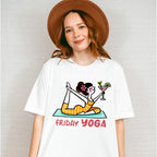 Friday Yoga - Yoga Unisex Crewneck T-Shirt Sweatshirt Hoodie