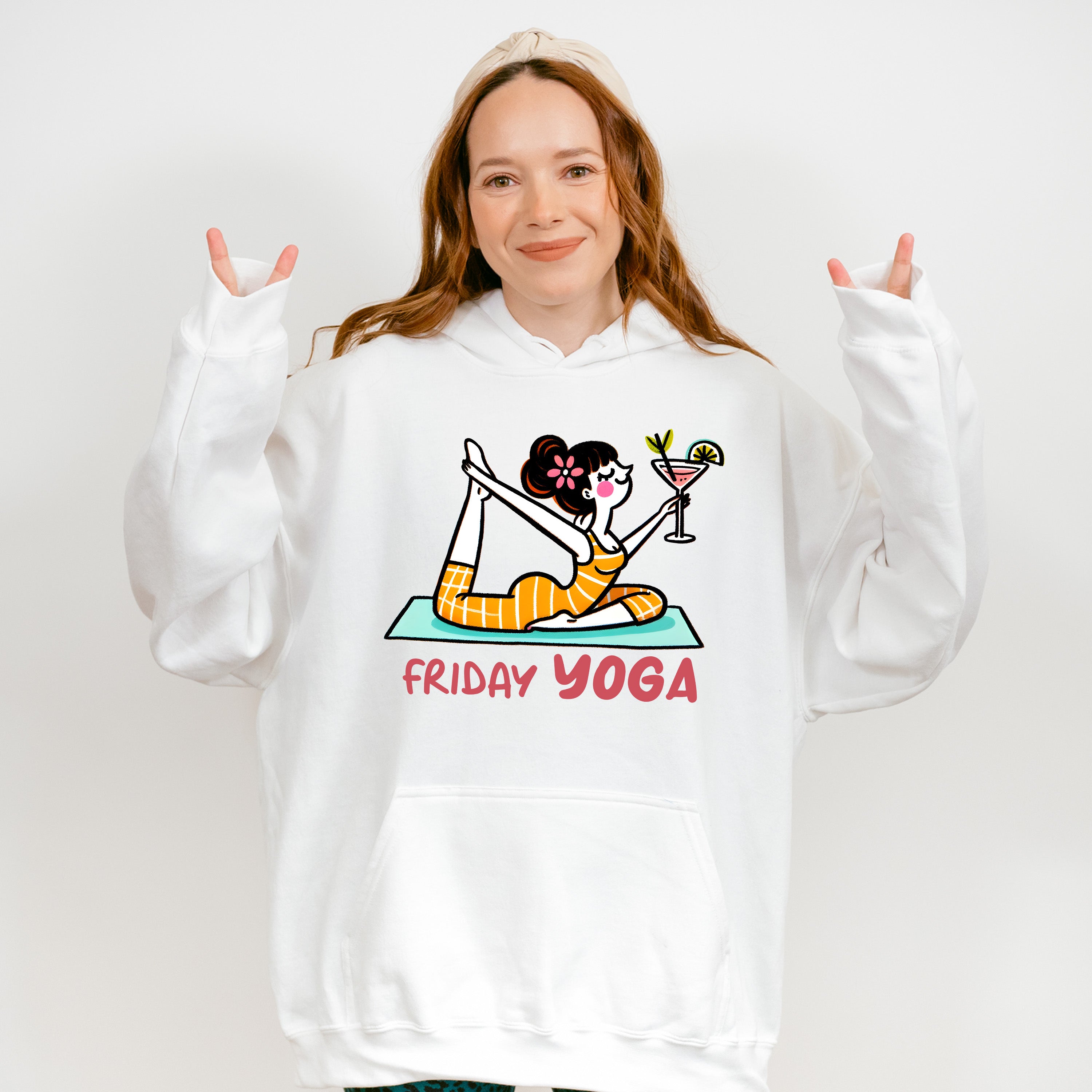 Friday Yoga - Yoga Unisex Crewneck T-Shirt Sweatshirt Hoodie